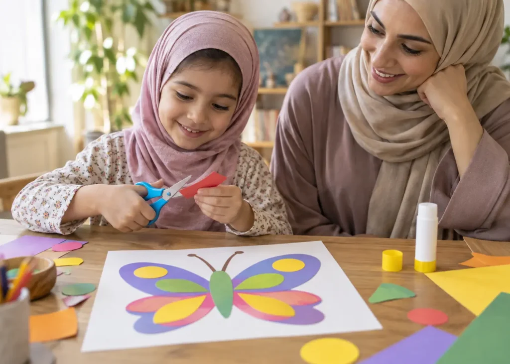 أنشطة القص واللصق للأطفال: 20 فكرة لتقوية عضلات اليد