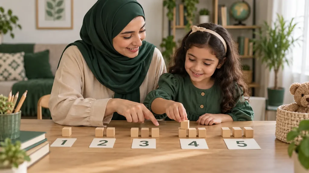 تعليم الأرقام بالإنجليزي للأطفال