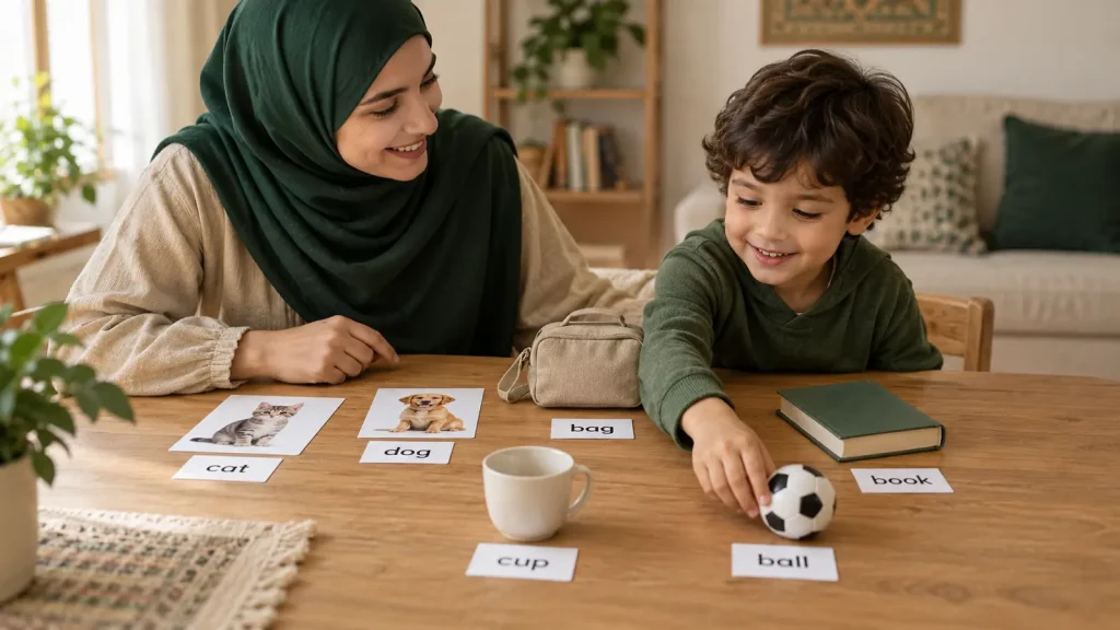 تعليم كلمات إنجليزية للأطفال
