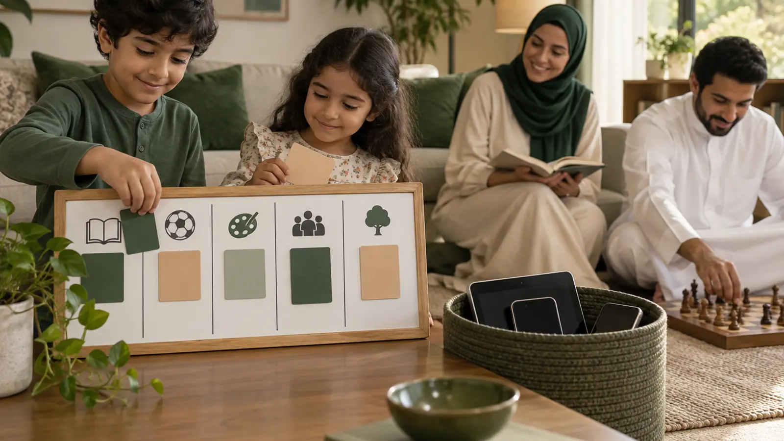 Read more about the article جدول تنظيم وقت الشاشة للأطفال: خطة أسرية قابلة للتطبيق