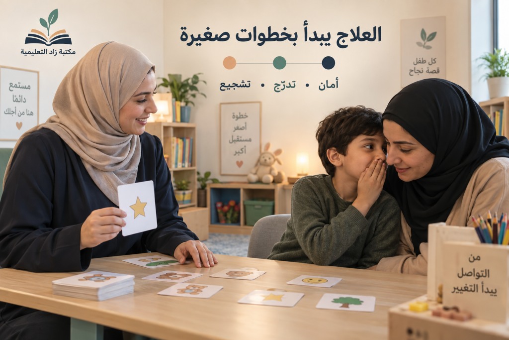 علاج الصمت الاختياري عند الأطفال