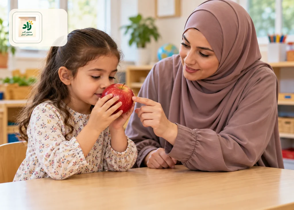 شرح الحواس الخمس، أنشطة الحواس الخمس، تجارب الحواس، أعضاء الحواس، الحواس الخمس لرياض الأطفال