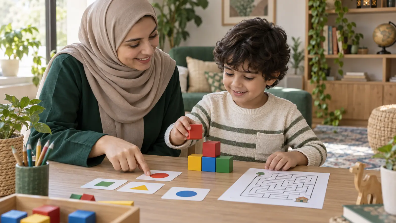 Read more about the article أنشطة زيادة التركيز والانتباه للأطفال: 25 تمرينًا في المنزل