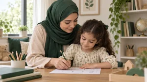 Read more about the article الطفل يكتب الحروف بالمقلوب: متى يكون طبيعيًا وكيف نساعده؟