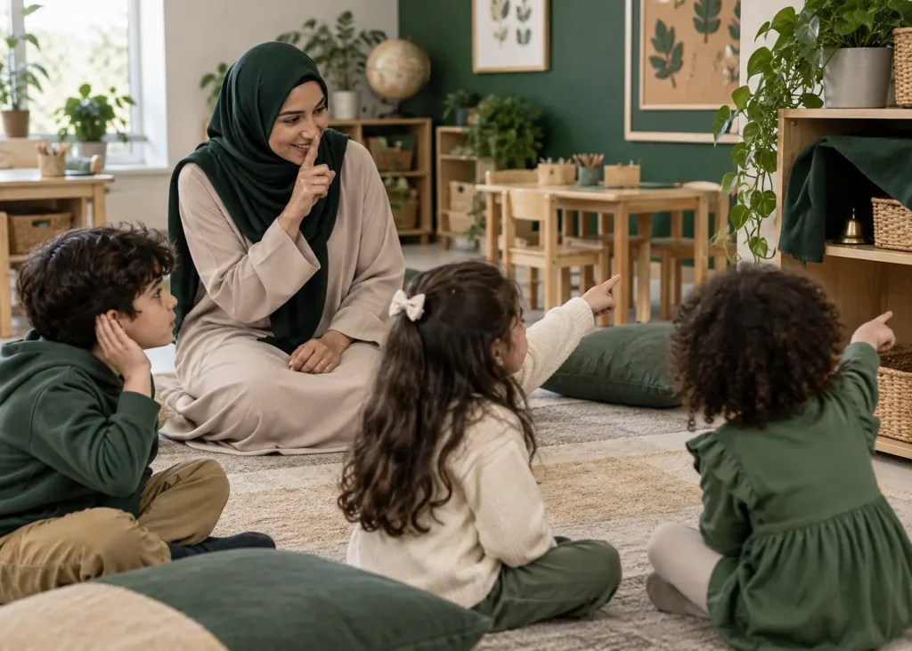 ألعاب الانتباه السمعي للأطفال