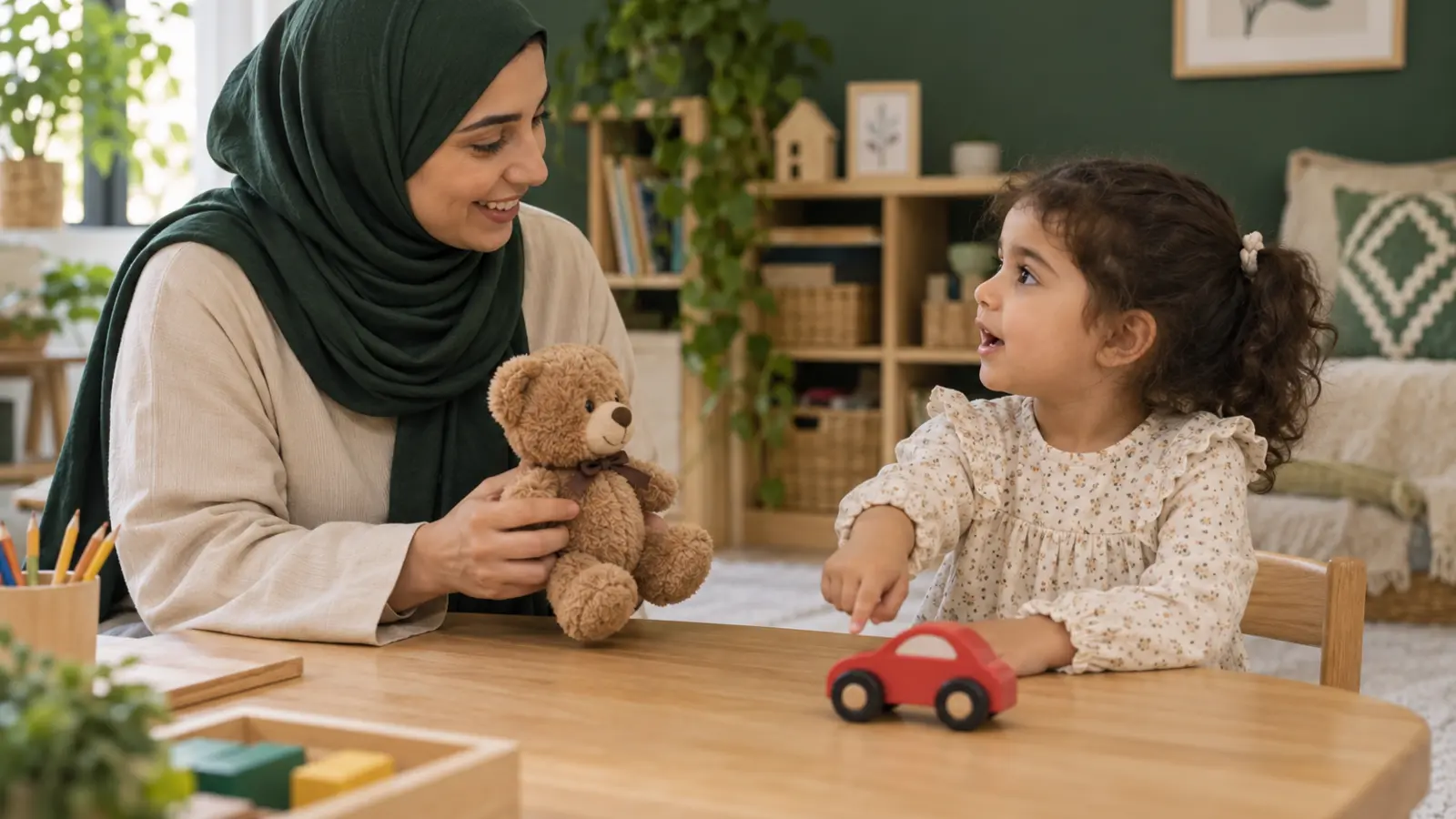 Read more about the article تمارين التخاطب للأطفال في المنزل: أنشطة آمنة لتنمية اللغة