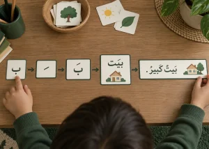 Read more about the article تمارين الإملاء للأطفال: خطة متدرجة من الحروف إلى الجمل