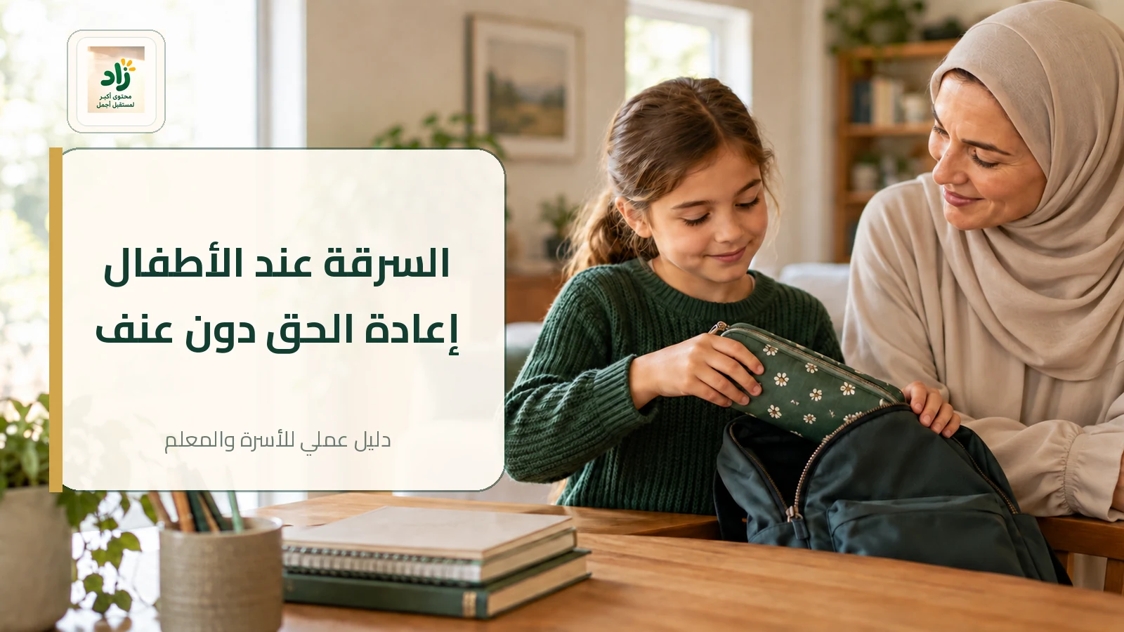 Read more about the article السرقة عند الأطفال: الأسباب وخطة التعامل دون عنف