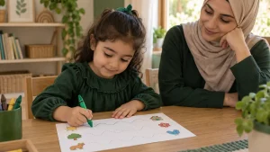 Read more about the article أوراق عمل التوصيل والتتبع للأطفال: أنشطة ما قبل الكتابة