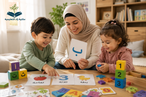 Read more about the article تعلم الحروف والارقام للاطفال: طرق وأنشطة فعالة حسب العمر