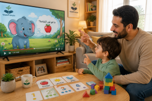 فيديوهات تعليمية للأطفال 4 سنوات مع التفاعل الأسري