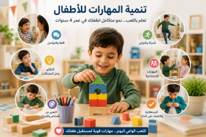 ما هي الأنشطة المناسبة للأطفال في عمر 4 سنوات؟