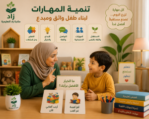 Read more about the article تنمية المهارات للاطفال: أنشطة عملية حسب العمر بداية من 4 سنوات