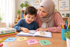 Read more about the article تعليم القراءة للأطفال: خطوات تعليم القراءة والكتابة من الحروف إلى الطلاقة