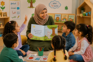 Read more about the article أساليب وأنشطة لتنمية اللغة: دور المعلمة في تنمية المهارات اللغوية لطفل الروضة