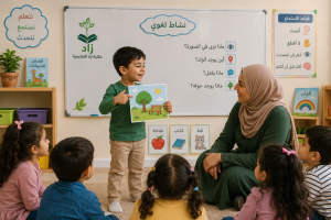أنشطة لتنمية اللغة عند طفل الروضة